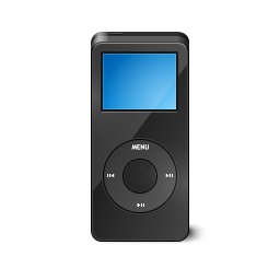 iPod Black Icon 256x256 png